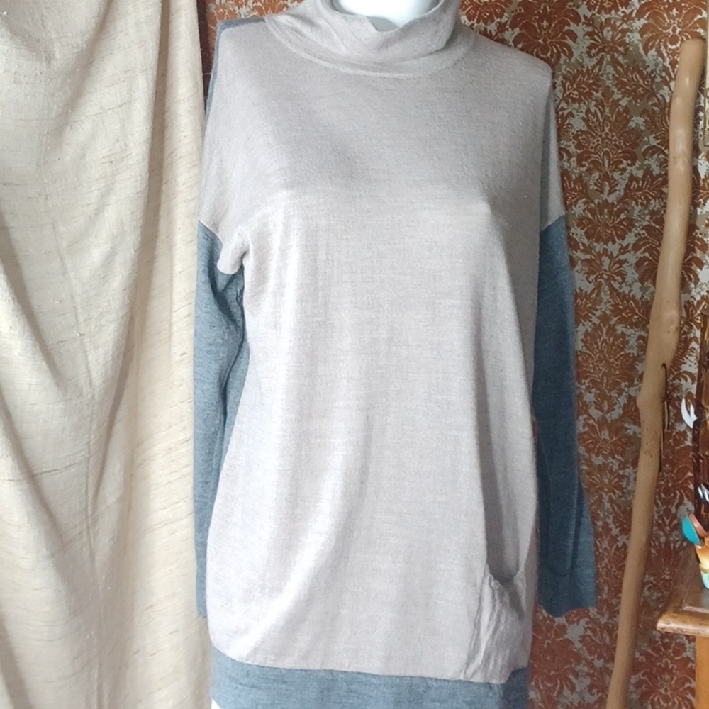 Eileen Fisher Italian wool long sweater